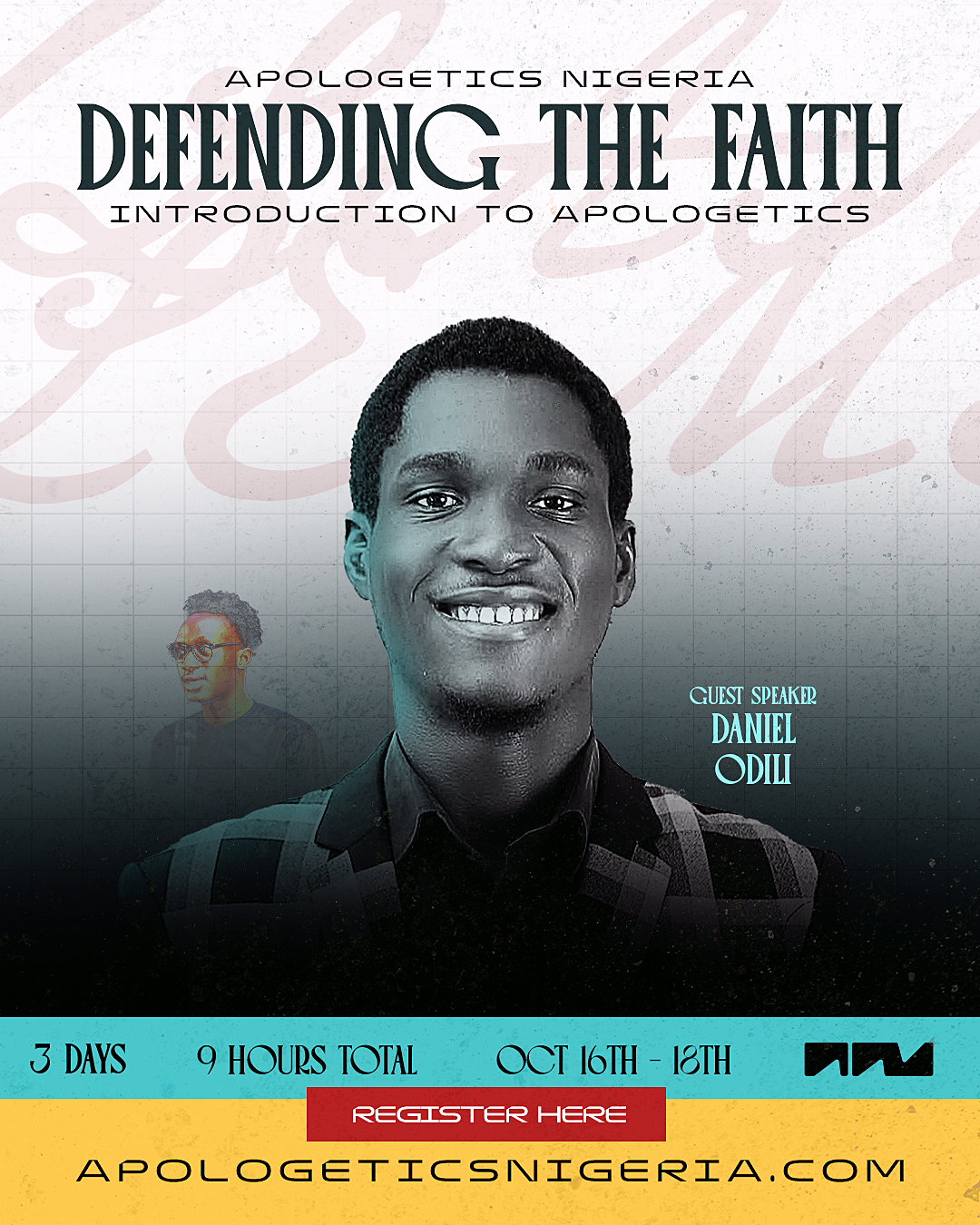 Daniel Odili, guest speaker on Day Two of Defending the Faith, on Why Jesus?