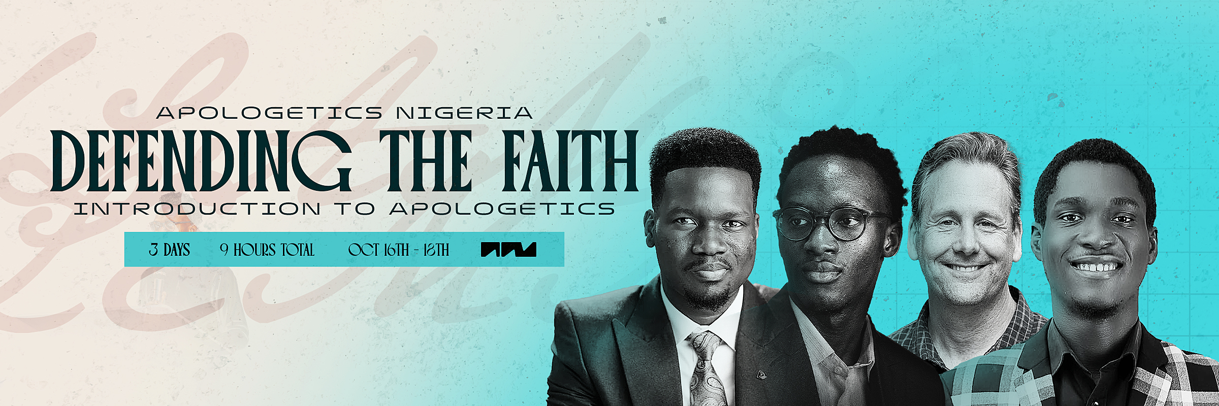 Defending the Faith — free three-day apologetics training, 16–18 October, 7–10PM WAT